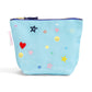 Embroidered Icons Canvas Pouch