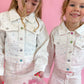 White Denim Gem Set