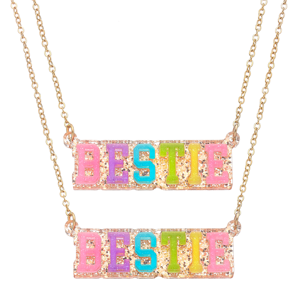 J.V Charm Club - Charm Besties Necklaces - 2 per card
