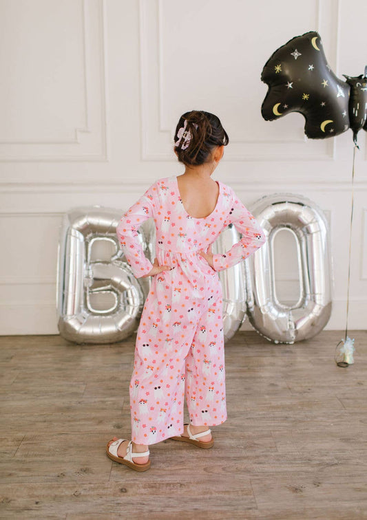 Floral Ghost Romper
