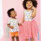 Kids + Baby Tulle Tutu Dress - Clementine Fruit Summer Dress