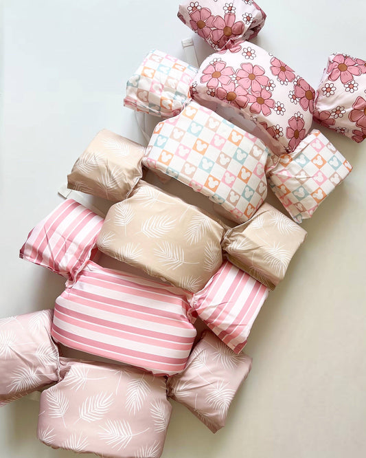 Peachy Stripes | Magical Water Wings
