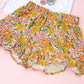 SUMMER DAISIES GIRLS DOUBLE GAUZE RUFFLE SHORTS