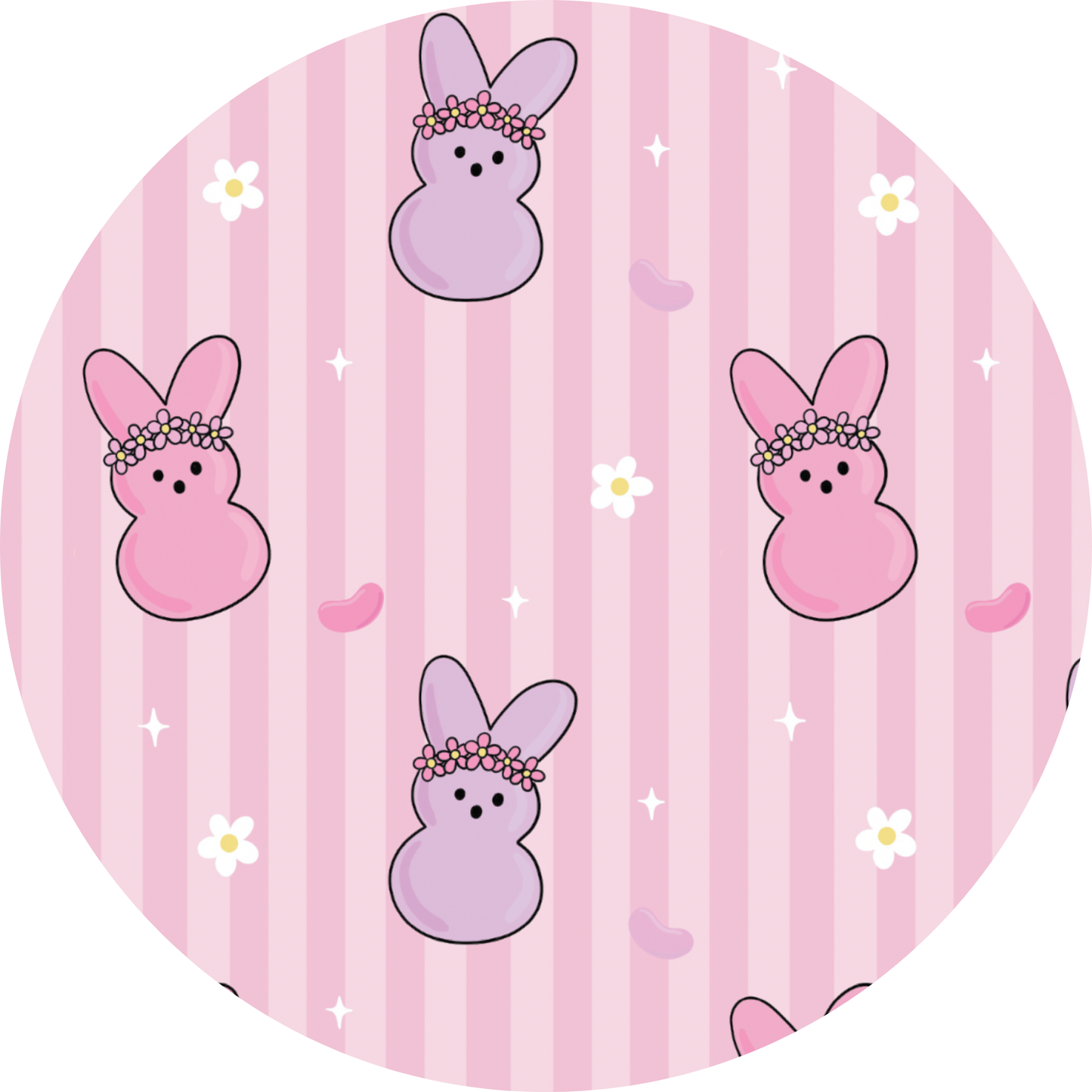 Pink Peeps Kids Pajamas