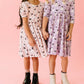 Puff Dress in Pink Cauldron Preorder