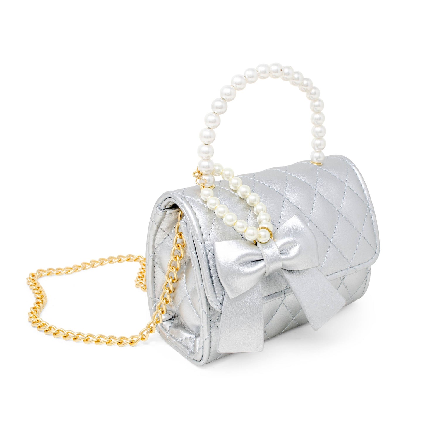 Quilted Pearl Bow