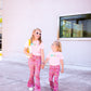 Peace, Love, Smile Short Sleeve T-Shirt - Kids Spring Tee