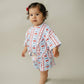 4th of July Shorts Set | Cherries & Stripes