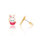 Bunny Mermaid Cutie Stud Earrings