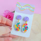 Flower Shop Resin Drop Earrings