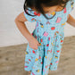 Classic Twirl Dress in Back To School Print