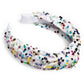 KNOTTED SEQUINS HEADBAND