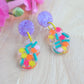 Flower Shop Resin Drop Earrings