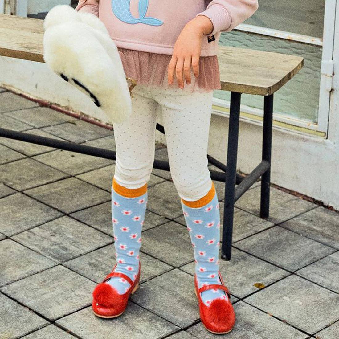 Flower Knee-high Socks