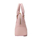 Charlotte Pebbled Pleather Purse - Petal Pink