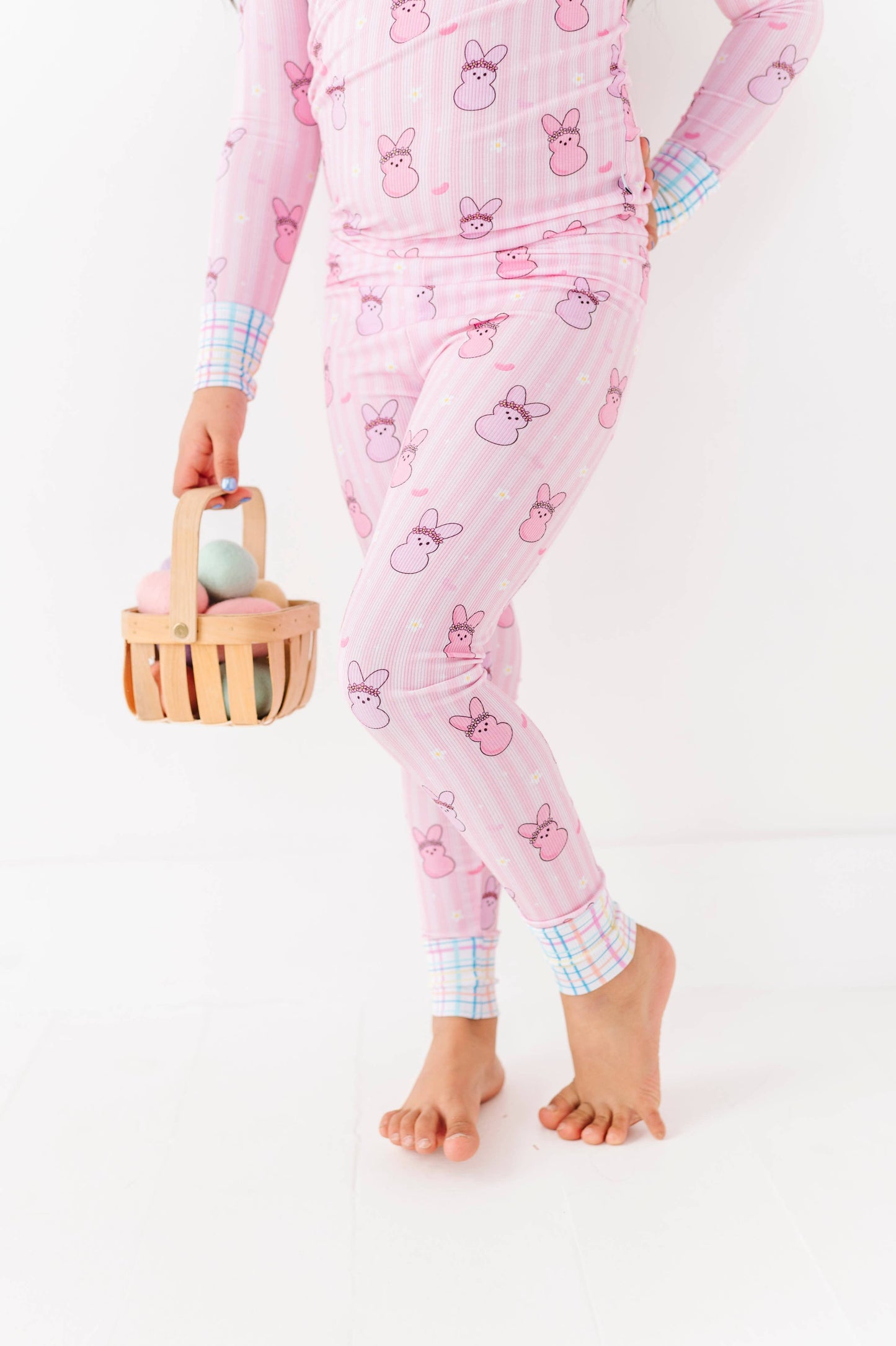Pink Peeps Kids Pajamas