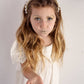 Gold pearl headband