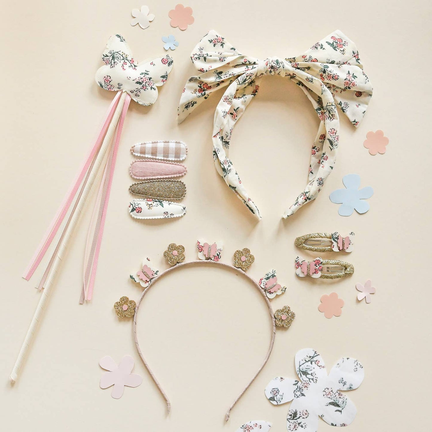 Flora Butterfly Clips