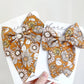 Fall Floral Hair Bow
