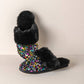 FIESTA SLIPPERS, BLACK