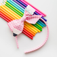 Tia Headband - Pencil Pink