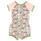 Simone Romper Hibiscus
