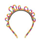 Glass Princess Headband - Rainbow