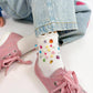 Multi-colored Gem High Socks