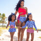 Seaglass Azure Two Piece Swimsuit (Womens)