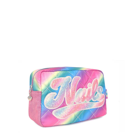'Nails' Ombre Quilted Pouch