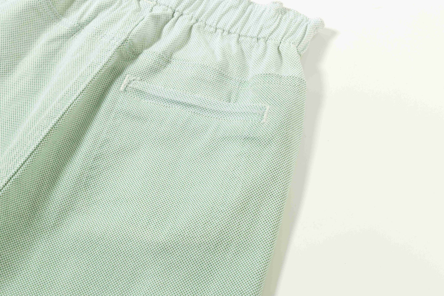 Gradient Green Jeans For Kids Girls