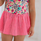 Farrah Leotard - Leopard Floral