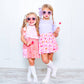 Girls Pocket Valentines Skirt