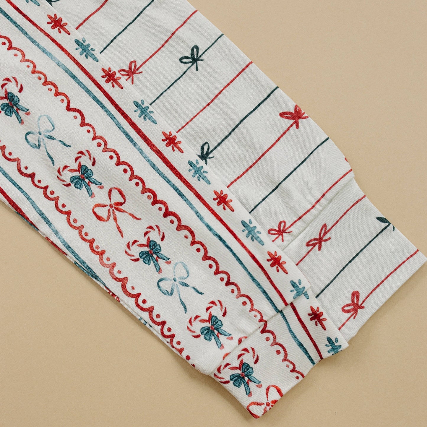 Candy Cane Lane Zippy Romper Christmas Pajamas Baby Girl PJs