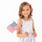 Rosita Dress in Patriotic Flags| Pocket Twirl Dress