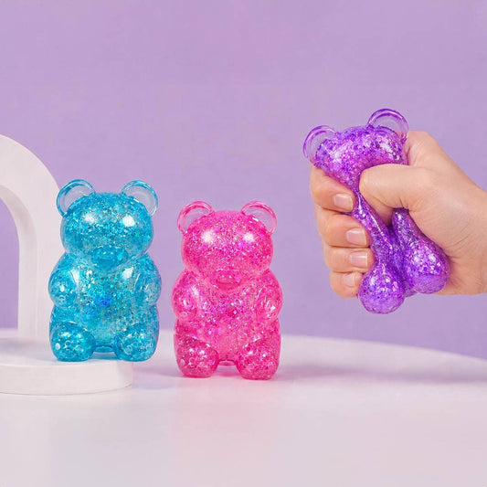 Glittered Gummy Bear Toy