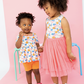 Kids + Baby Tulle Tutu Dress - Clementine Fruit Summer Dress