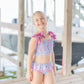 Waverly Shirred Swimsuit - Palm Cove