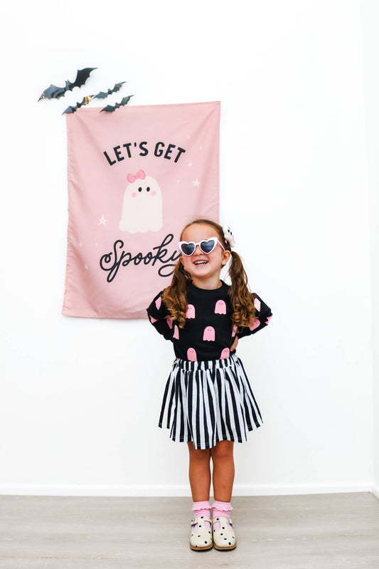 {Pink} Let's Get Spooky Banner
