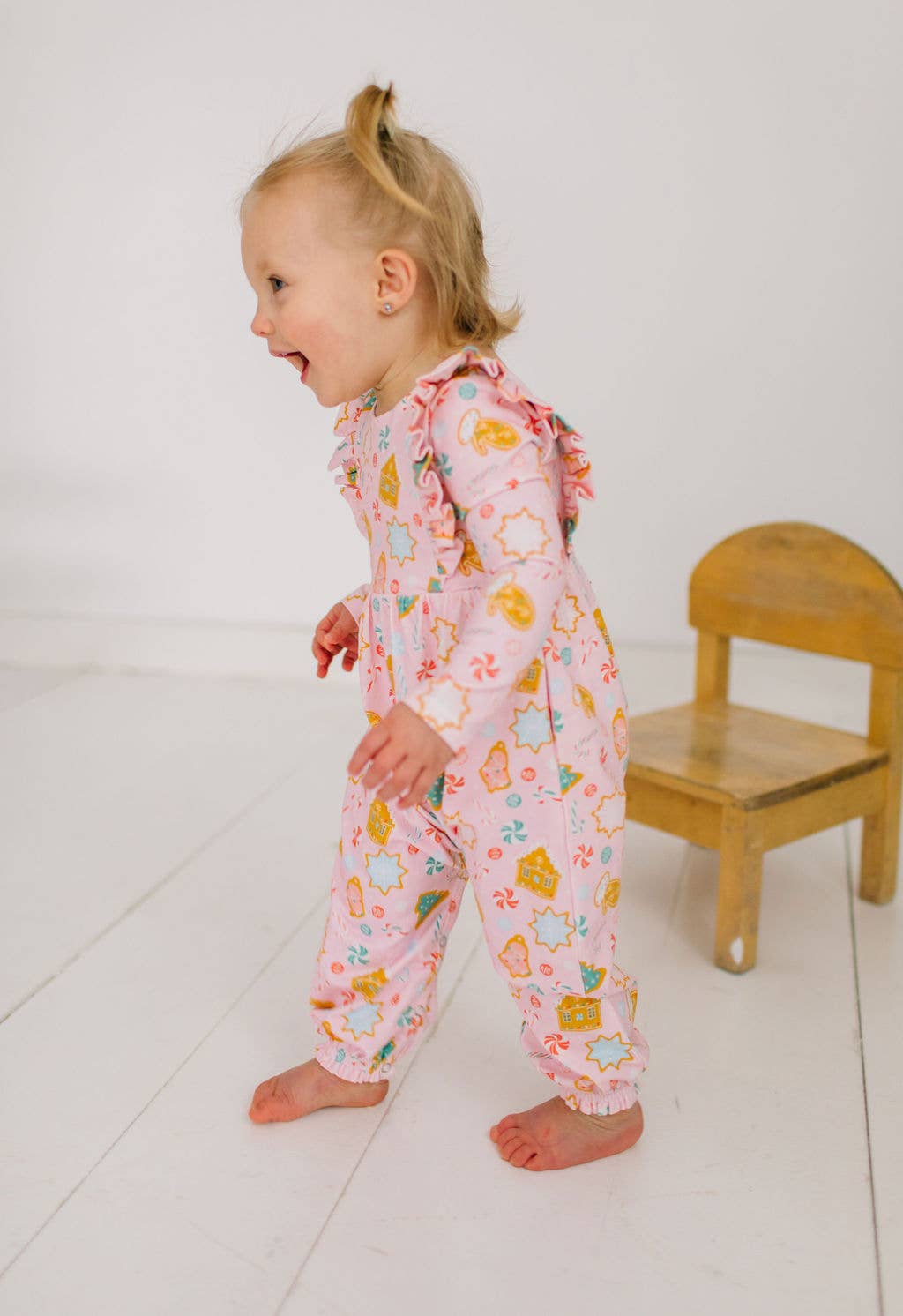 Christmas cookie rompers