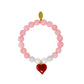 Fancy Pink Hearts  Bracelet Tower