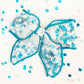 Mesh Shaker Bow - Frosty Flurry