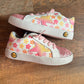 Spring Flowers Ombré Star Sneakers 