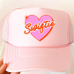 Swiftie Heart Pink Trucker Hat