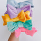 Teal Velvet Bow Headband
