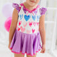 Farrah Leotard - Ombre Heart