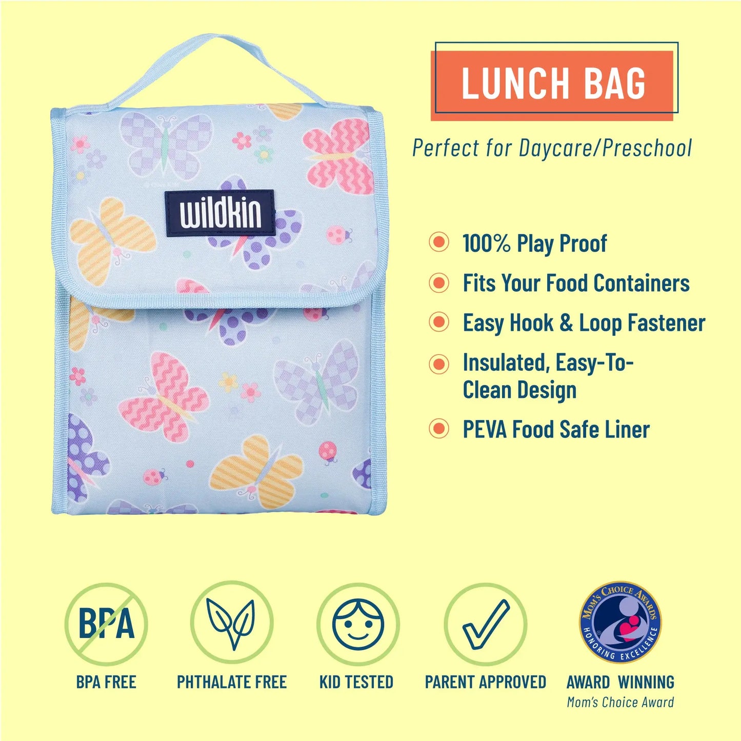 Butterfly Garden Lunch Bag