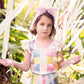 Tulle Pearl Headband - Yellow