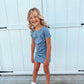 RIBBED KNOT SPRING DRESS