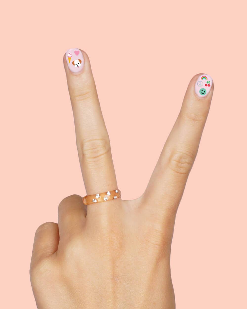 Girl Kids Nail Stickers, Bday Favors, Activity, Accessory